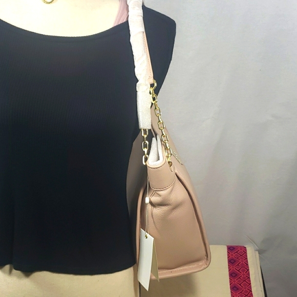 Tory Burch "Britten" Small Slouchy Tote - Picture 12 of 14